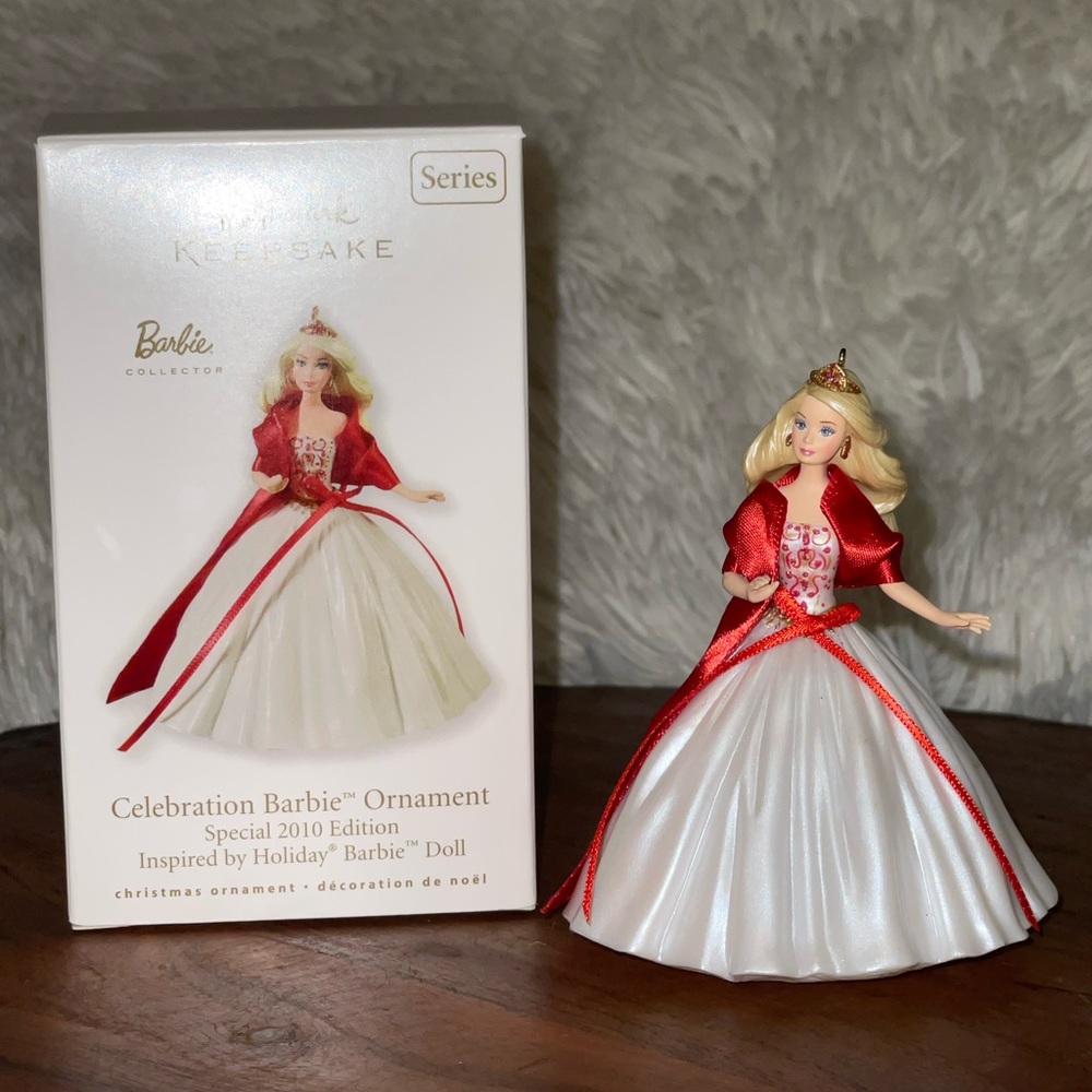 Celebration Barbie Ornament 2010